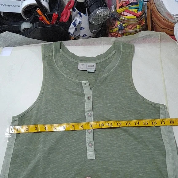 Anthropologie Saturday Sunday Green Pilar Dress - Picture 6 of 8